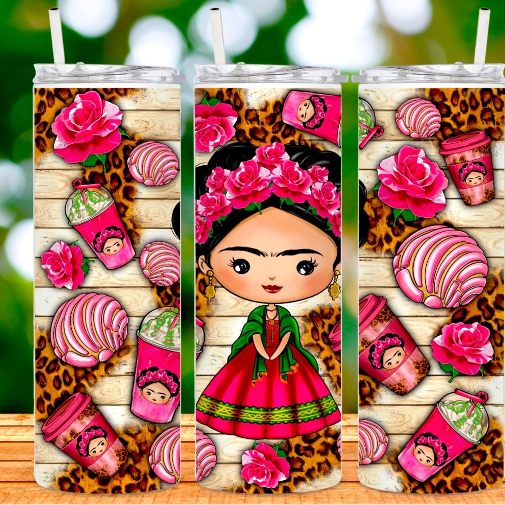 Frida and conchas 20oz Tumbler